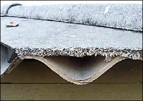 Grimston Garage Asbestos roof removal Leeds